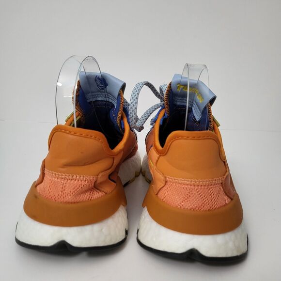 ADIDAS X  NINJA Nite Jogger Mens 6 Time In Sneakers Orange Amber Tint Q47199 - Picture 4 of 12